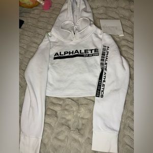 Cropped Alphalete Hoodie